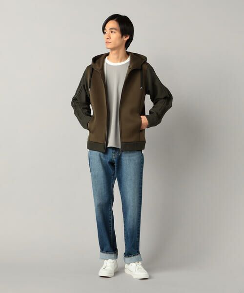 COMME CA MEN / コムサ・メン デニムパンツ | エイジング加工 セルビッチデニムパンツ | 詳細12