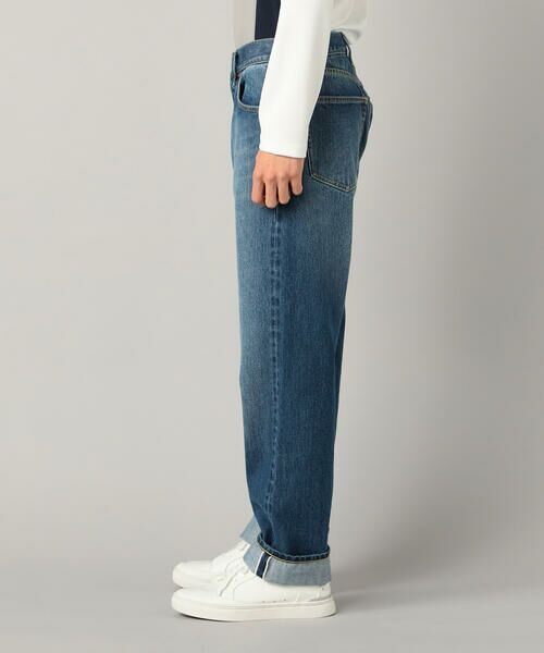 COMME CA MEN / コムサ・メン デニムパンツ | エイジング加工 セルビッチデニムパンツ | 詳細19