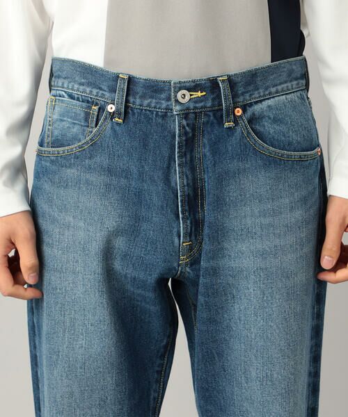 COMME CA MEN / コムサ・メン デニムパンツ | エイジング加工 セルビッチデニムパンツ | 詳細21