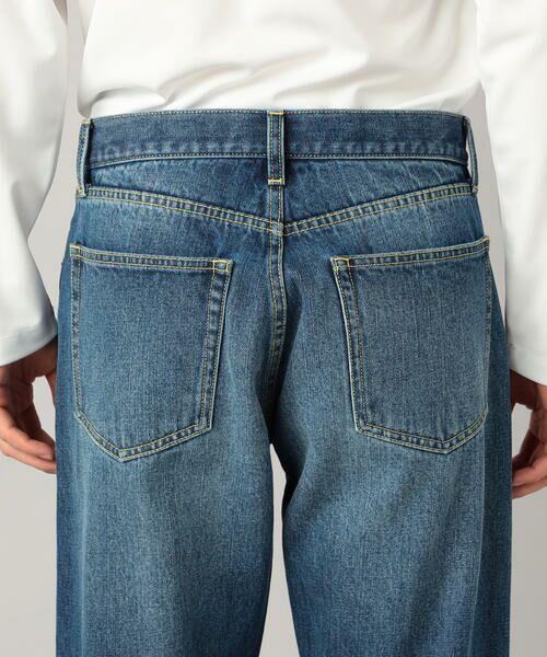 COMME CA MEN / コムサ・メン デニムパンツ | エイジング加工 セルビッチデニムパンツ | 詳細22