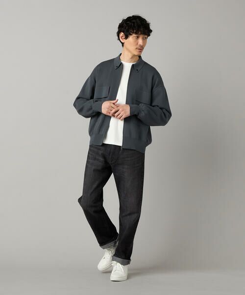 COMME CA MEN / コムサ・メン カーディガン・ボレロ | オーバーサイズ ニットブルゾン | 詳細4