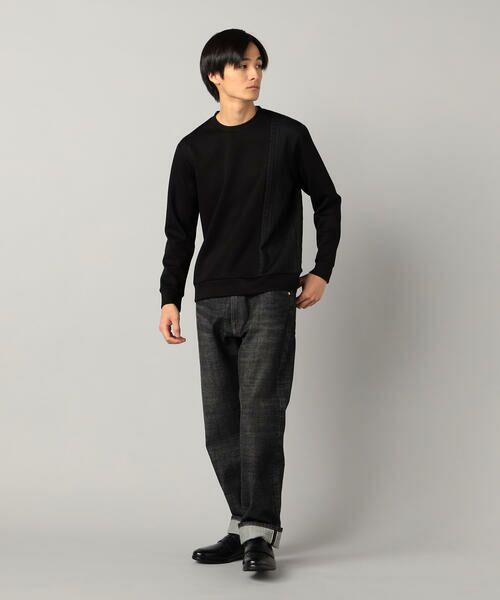 COMME CA MEN / コムサ・メン カットソー | 柄切り替えデザイン ロングスリーブ | 詳細8