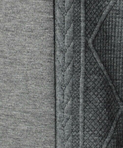 COMME CA MEN / コムサ・メン カットソー | 柄切り替えデザイン ロングスリーブ | 詳細25