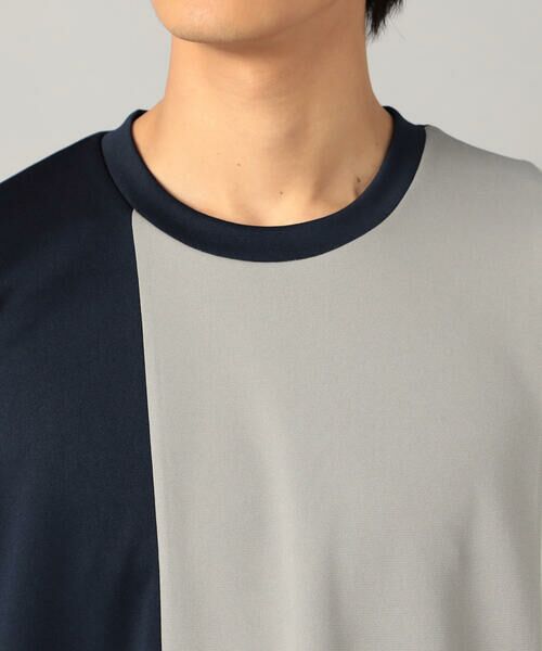 COMME CA MEN / コムサ・メン Tシャツ | カラーブロック 長袖Tシャツ | 詳細16