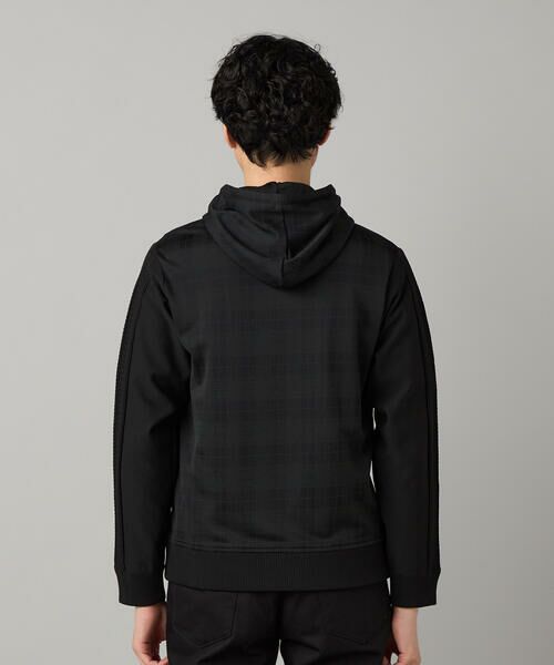 COMME CA MEN / コムサ・メン パーカー | IL PRINCIPE ジャージー×ケーブルコンビ パーカ | 詳細13