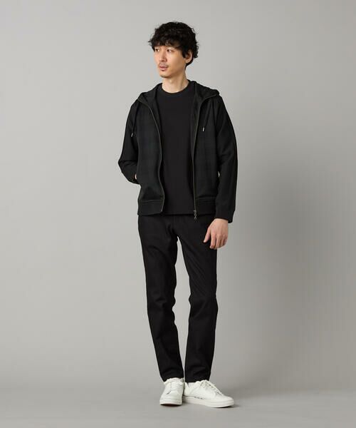 COMME CA MEN / コムサ・メン パーカー | IL PRINCIPE ジャージー×ケーブルコンビ パーカ | 詳細7