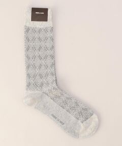 COMME CA MEN / コムサ・メン ソックス | アーガイル柄 クルーソックス