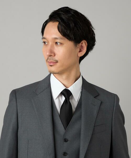 COMME CA MEN / コムサ・メン ネクタイ | 綾織 ソリッドネクタイ | 詳細4