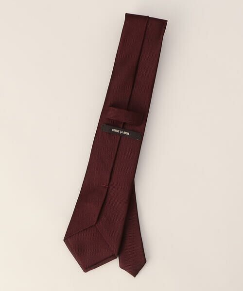 COMME CA MEN / コムサ・メン ネクタイ | 綾織 ソリッドネクタイ | 詳細9