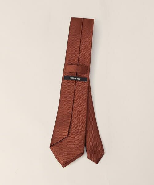 COMME CA MEN / コムサ・メン ネクタイ | 綾織 ソリッドネクタイ | 詳細12
