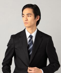 COMME CA MEN / コムサ・メン ネクタイ | レジメンタルストライプ ネクタイ