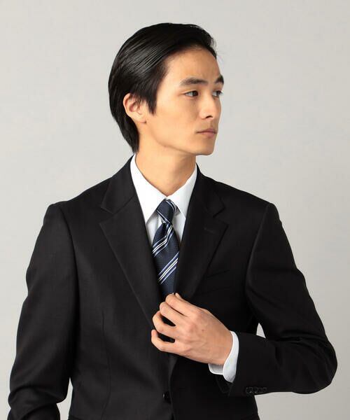 COMME CA MEN / コムサ・メン ネクタイ | レジメンタルストライプ ネクタイ | 詳細5