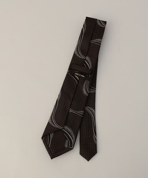COMME CA MEN / コムサ・メン ネクタイ | 波柄レギュラー ネクタイ | 詳細3