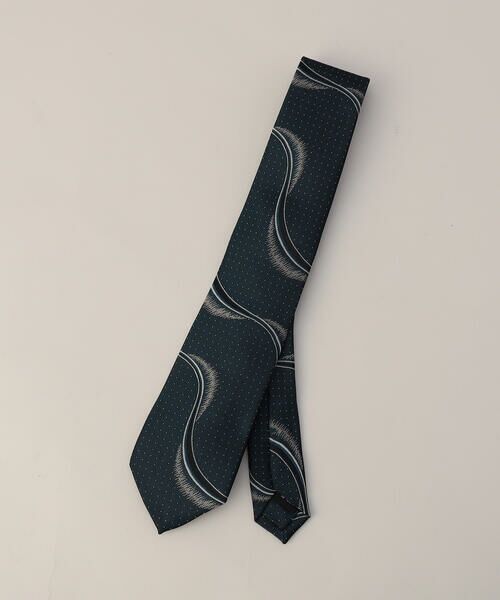 COMME CA MEN / コムサ・メン ネクタイ | 波柄レギュラー ネクタイ | 詳細5
