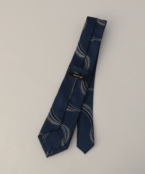 COMME CA MEN / コムサ・メン ネクタイ | 波柄レギュラー ネクタイ | 詳細9