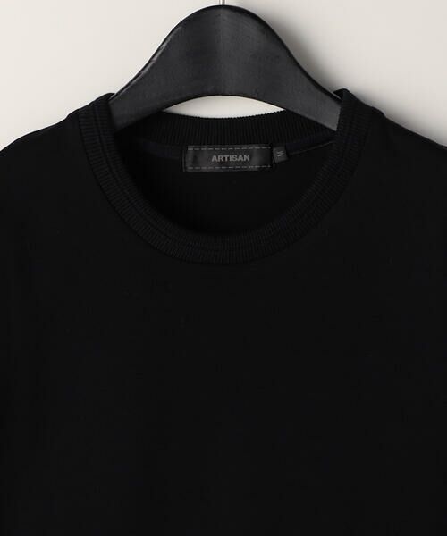 COMME CA MEN / コムサ・メン Tシャツ | オーガニックコットン オーバー リンガーリブTシャツ | 詳細2