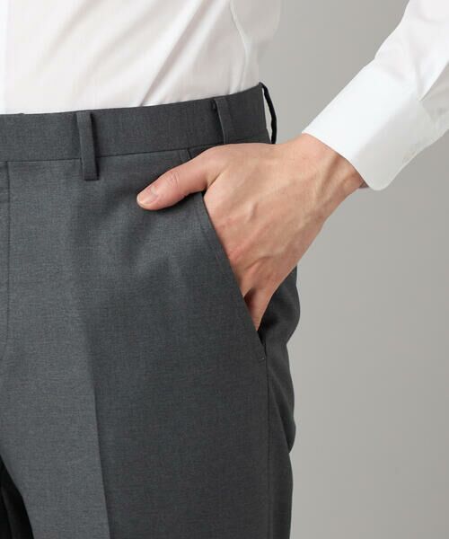 COMME CA MEN / コムサ・メン セットアップ | 【セットアップ対応】チェルッティ プレステージ super130's ウールギャバ スラックス | 詳細9