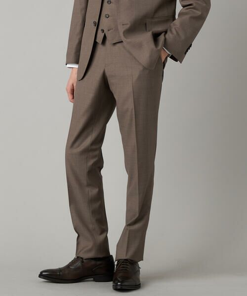 COMME CA MEN / コムサ・メン セットアップ | 【セットアップ対応】チェルッティ プレステージ super130's ウールギャバ スラックス | 詳細14