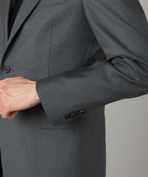 COMME CA MEN / コムサ・メン セットアップ | 【セットアップ対応】チェルッティ プレステージ super130's ウールギャバ ジャケット | 詳細15