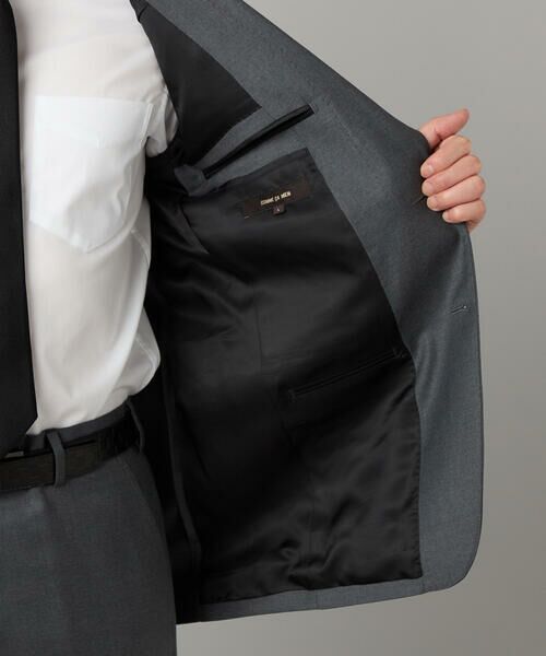 COMME CA MEN / コムサ・メン セットアップ | 【セットアップ対応】チェルッティ プレステージ super130's ウールギャバ ジャケット | 詳細18
