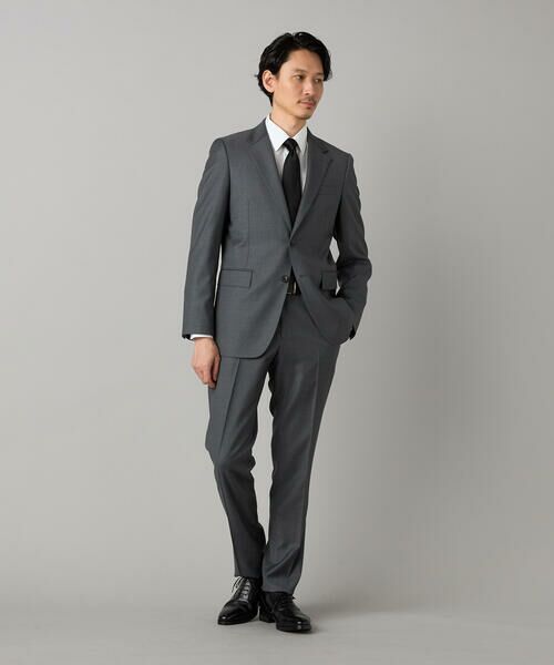 COMME CA MEN / コムサ・メン セットアップ | 【セットアップ対応】チェルッティ プレステージ super130's ウールギャバ ジャケット | 詳細3