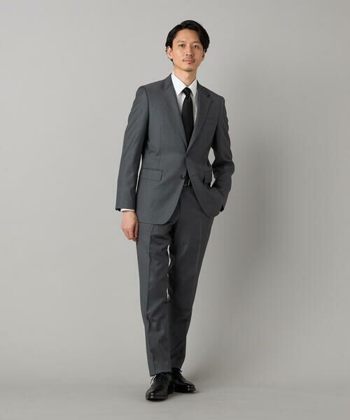 COMME CA MEN / コムサ・メン セットアップ | 【セットアップ対応】チェルッティ プレステージ super130's ウールギャバ ジャケット | 詳細4