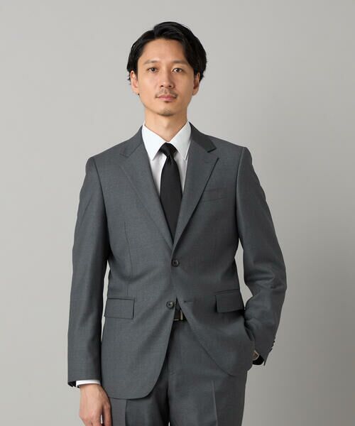 COMME CA MEN / コムサ・メン セットアップ | 【セットアップ対応】チェルッティ プレステージ super130's ウールギャバ ジャケット | 詳細7