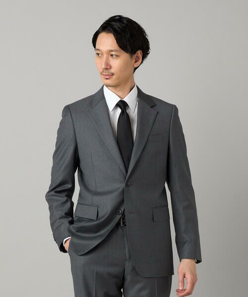 COMME CA MEN / コムサ・メン セットアップ | 【セットアップ対応】チェルッティ プレステージ super130's ウールギャバ ジャケット | 詳細9