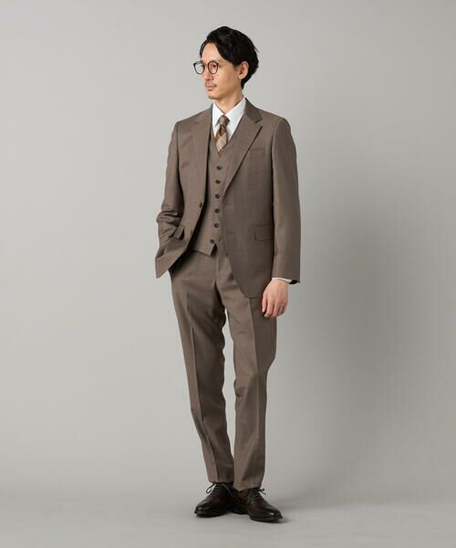 COMME CA MEN / コムサ・メン セットアップ | 【セットアップ対応】チェルッティ プレステージ super130's ウールギャバ ジャケット | 詳細21