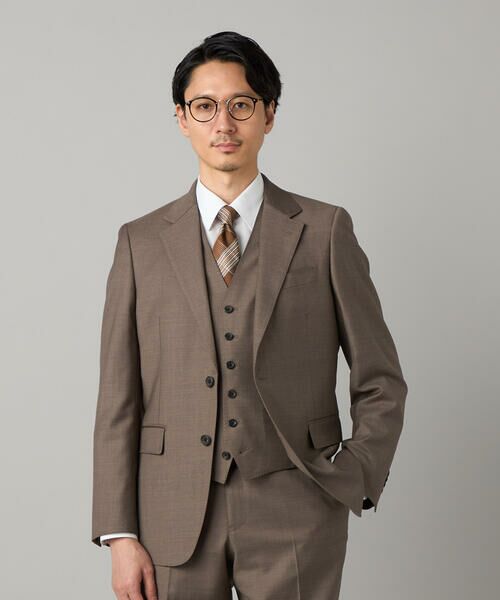 COMME CA MEN / コムサ・メン セットアップ | 【セットアップ対応】チェルッティ プレステージ super130's ウールギャバ ジャケット | 詳細22