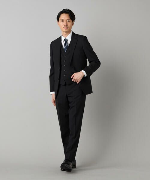 COMME CA MEN / コムサ・メン セットアップ | 【スリーピース対応】尾州産 ウールトロピカル スーツ | 詳細2