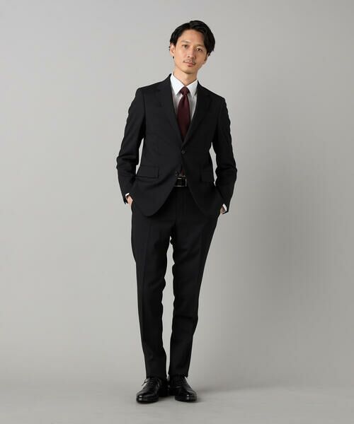 COMME CA MEN / コムサ・メン セットアップ | 【スリーピース対応】尾州産 ウールトロピカル スーツ | 詳細4