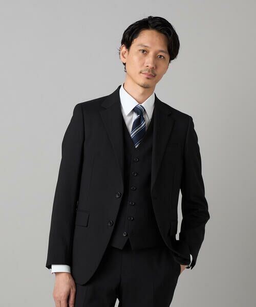 COMME CA MEN / コムサ・メン セットアップ | 【スリーピース対応】尾州産 ウールトロピカル スーツ | 詳細8