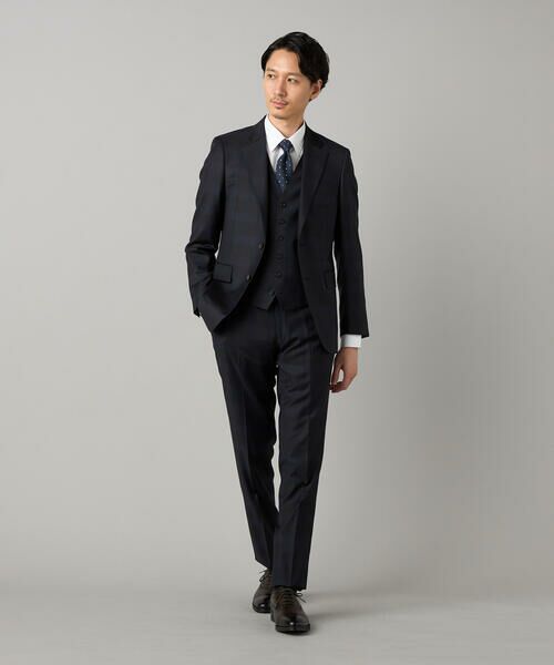 COMME CA MEN / コムサ・メン セットアップ | 【セットアップ対応】尾州産 IL PRINCIPE タータンチェック ベスト | 詳細1