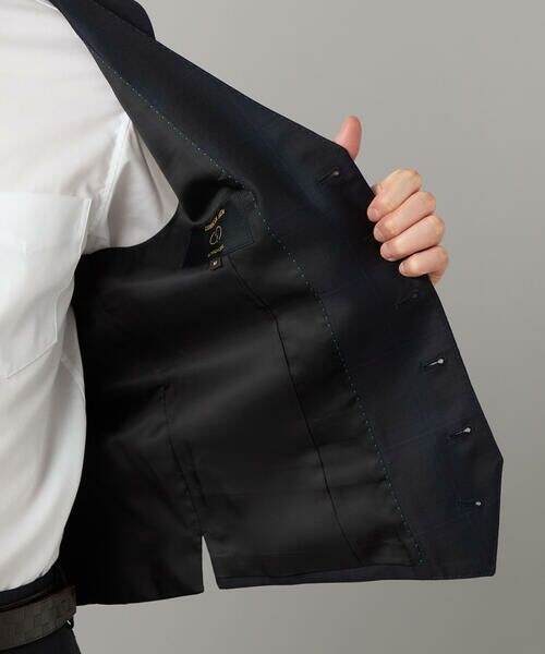 COMME CA MEN / コムサ・メン セットアップ | 【セットアップ対応】尾州産 IL PRINCIPE タータンチェック ベスト | 詳細12