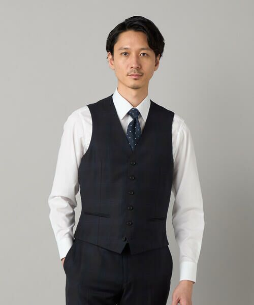 COMME CA MEN / コムサ・メン セットアップ | 【セットアップ対応】尾州産 IL PRINCIPE タータンチェック ベスト | 詳細3