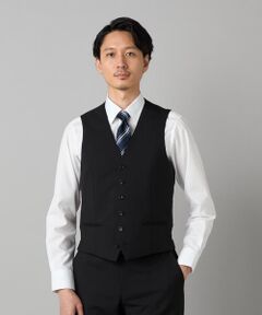 COMME CA MEN / コムサ・メン セットアップ | 【スリーピース対応】尾州産 ウールトロピカル ベスト