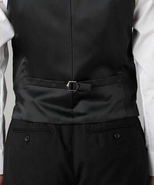 COMME CA MEN / コムサ・メン セットアップ | 【スリーピース対応】尾州産 ウールトロピカル ベスト | 詳細10