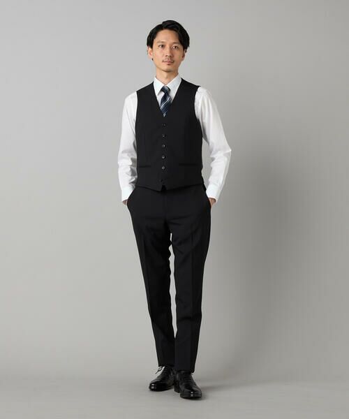 COMME CA MEN / コムサ・メン セットアップ | 【スリーピース対応】尾州産 ウールトロピカル ベスト | 詳細2