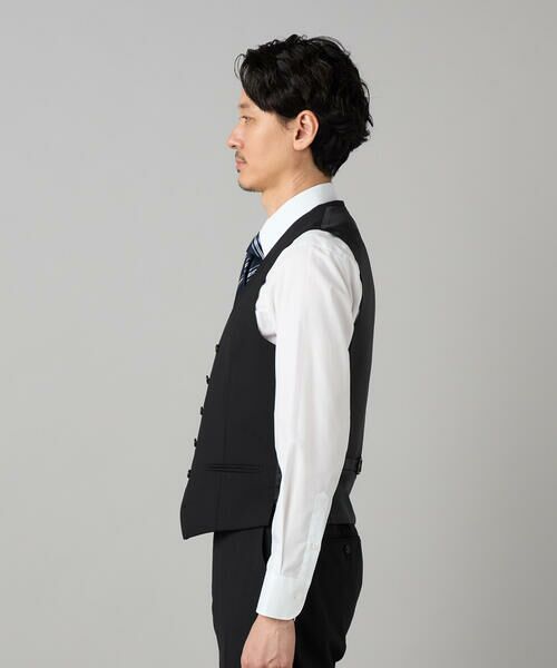 COMME CA MEN / コムサ・メン セットアップ | 【スリーピース対応】尾州産 ウールトロピカル ベスト | 詳細5