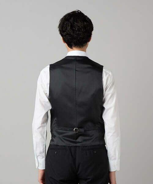 COMME CA MEN / コムサ・メン セットアップ | 【スリーピース対応】尾州産 ウールトロピカル ベスト | 詳細6