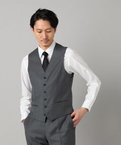 COMME CA MEN / コムサ・メン セットアップ | 【セットアップ対応】チェルッティ プレステージ super130's ウールギャバ ベスト