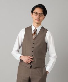 COMME CA MEN / コムサ・メン セットアップ | 【セットアップ対応】チェルッティ プレステージ super130's ウールギャバ ベスト