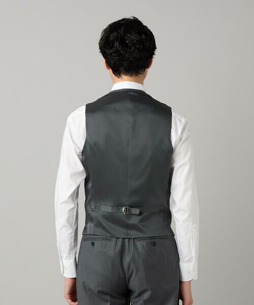 COMME CA MEN / コムサ・メン セットアップ | 【セットアップ対応】チェルッティ プレステージ super130's ウールギャバ ベスト | 詳細8