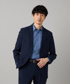 COMME CA MEN / コムサ・メン テーラードジャケット | 【セットアップ対応】福井産 ナイロントリコットジャージー ジャケット