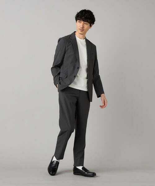 COMME CA MEN / コムサ・メン テーラードジャケット | 【セットアップ対応】福井産 ナイロントリコットジャージー ジャケット | 詳細1