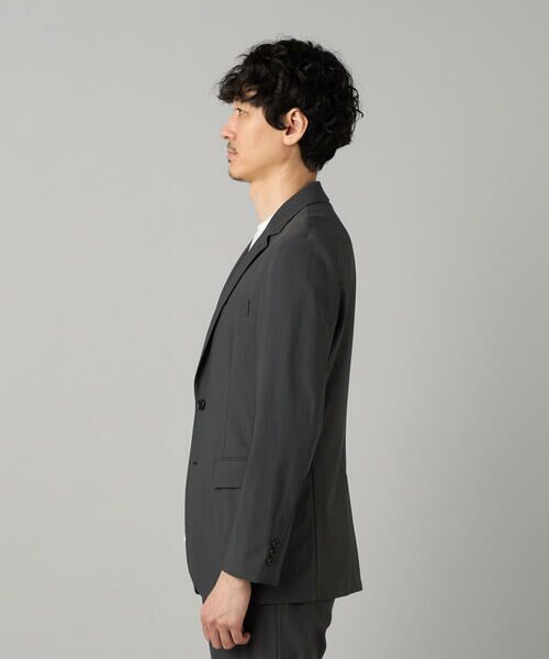 COMME CA MEN / コムサ・メン テーラードジャケット | 【セットアップ対応】福井産 ナイロントリコットジャージー ジャケット | 詳細6