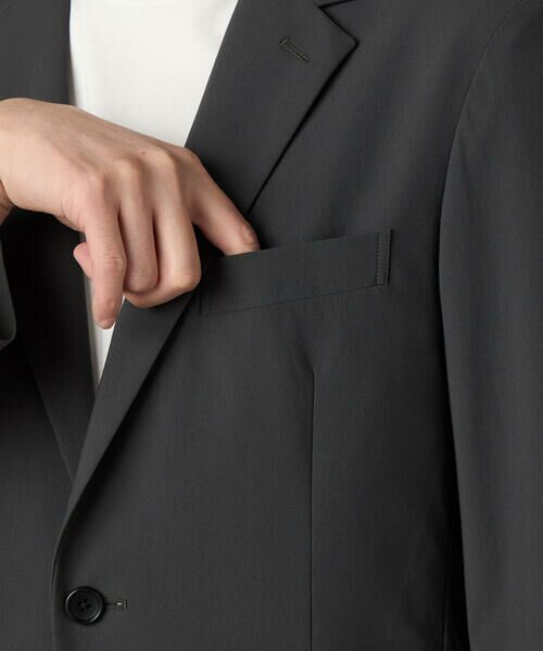 COMME CA MEN / コムサ・メン テーラードジャケット | 【セットアップ対応】福井産 ナイロントリコットジャージー ジャケット | 詳細9