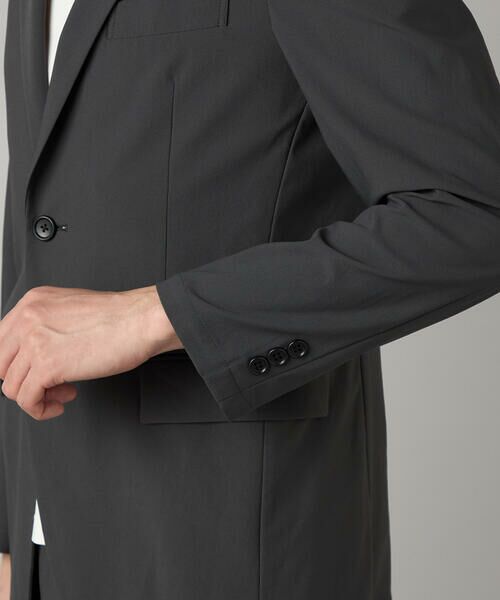 COMME CA MEN / コムサ・メン テーラードジャケット | 【セットアップ対応】福井産 ナイロントリコットジャージー ジャケット | 詳細10