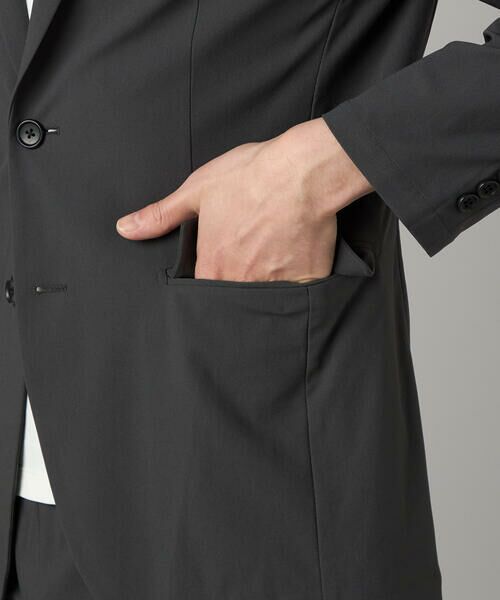 COMME CA MEN / コムサ・メン テーラードジャケット | 【セットアップ対応】福井産 ナイロントリコットジャージー ジャケット | 詳細11